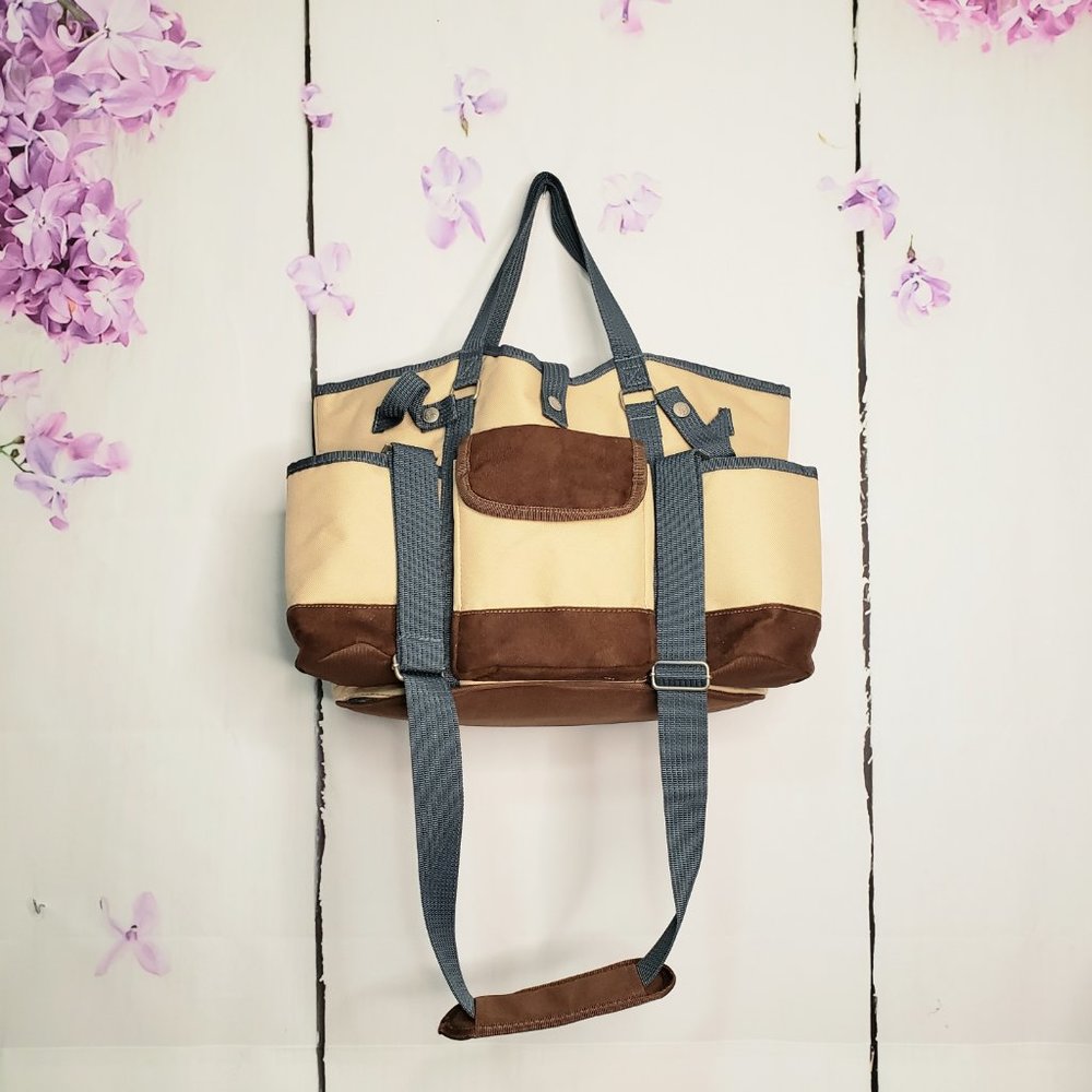 *SOLD* Legacy Wine Country Canvas Picnic Time Large Tote - Picture 4 of 11